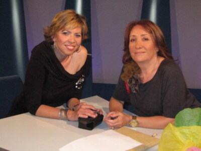 Marina Bernal entrevistada por Maria Esperanza Sanchez en Localia TV Sevilla 