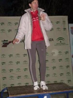 La atleta loreña Alicia Lozano se alza con el Campeonato de Andalucía de Marcha en categoría veterana femenina