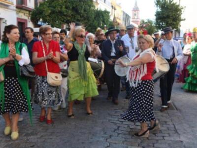 Rocío 2011, Salida de la hermandad de Triana de Sevilla.