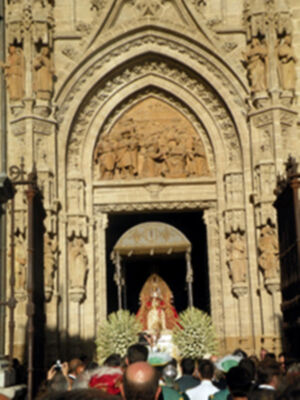 Procesión de la Virgen de los Reyes, Patrona de la archidiócesis de la Capital Hispalense