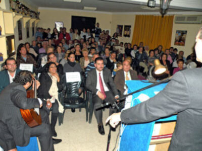 . X Exaltación de la saeta en la Asociación de vecino El Pueblo