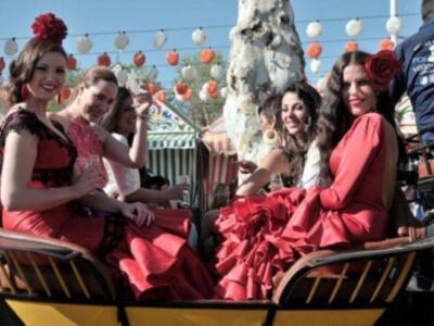 Numerosos personajes conocidos en Feria de Sevilla 2012