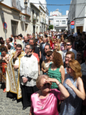 Procesión del Corpus Christi de la Villa de Alcalá del Río 2012 (Sevilla)