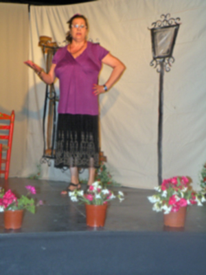 El grupo de teatro volver a empezar, puso el broche de oro de fin decurso del colegio de mayores Ceper del Polígono Norte  de Sevilla.