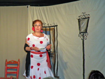 El grupo de teatro volver a empezar, puso el broche de oro de fin decurso del colegio de mayores Ceper del Polígono Norte  de Sevilla.