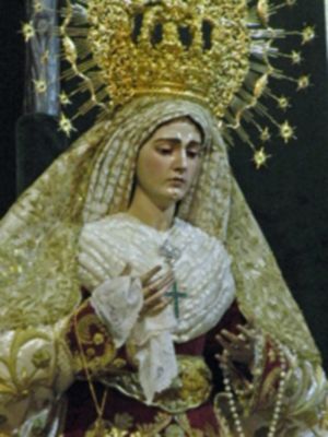 Provincia. Antonio Rendón.Solemne Función conmemorativa del XLI  Aniversario de la Coronación Canoníca de la Virgen de las Angustias de Alcalá del Río.