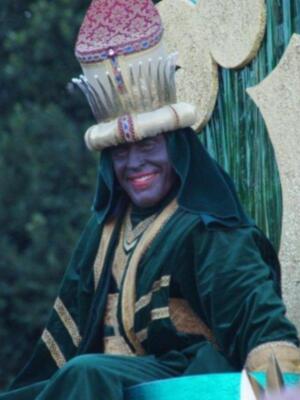 Sergio Ramos y Pilar Rubio fueron a ver a Davila Miura convertido en rey Baltasar.