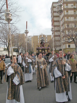 Procesión del Cristo de la Caridad en su Tercera Caída de los Principe.