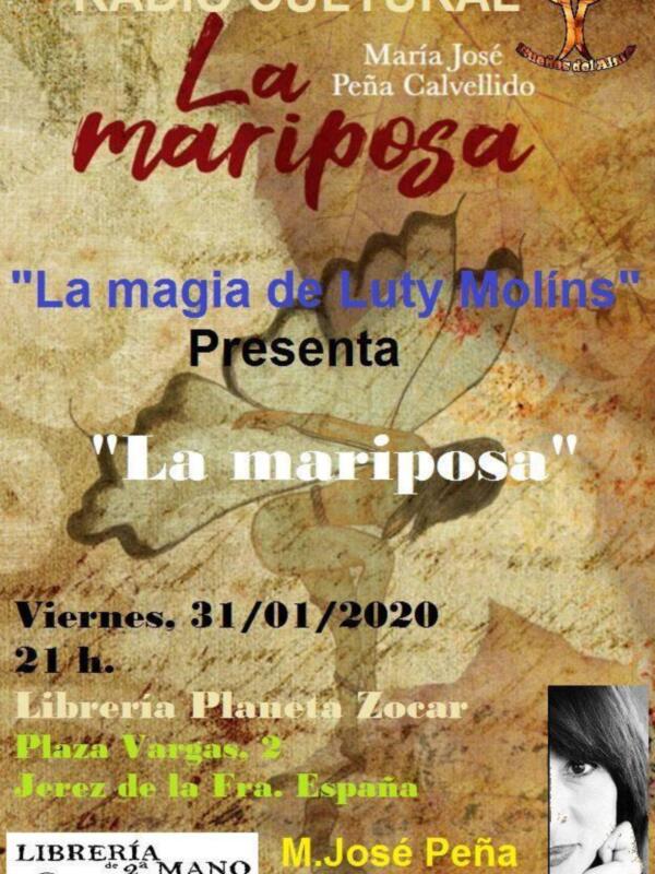 Presentación de 'La magia de Luty Molíns' en la Librería Planeta Zocar, Jerez de la Frontera, el 31/01/2020 a las 21:00.