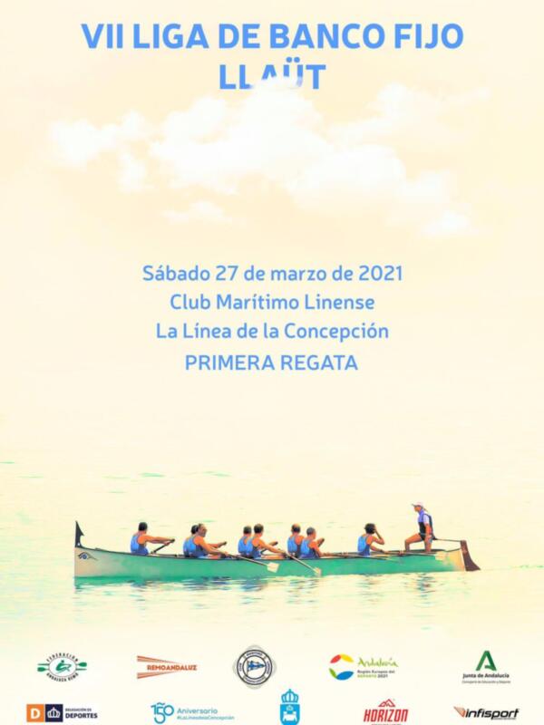 Sábado 27 de marzo de 2021, Club Marítimo Linense. Primera regata de la Liga de Banco Fijo en La Línea de la Concepción. Organizado por Infisport, con patrocinio de Horizon y otras instituciones.