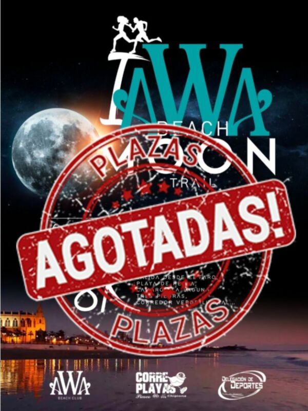 AWA Trail Run en Playas, agotadas las plazas.