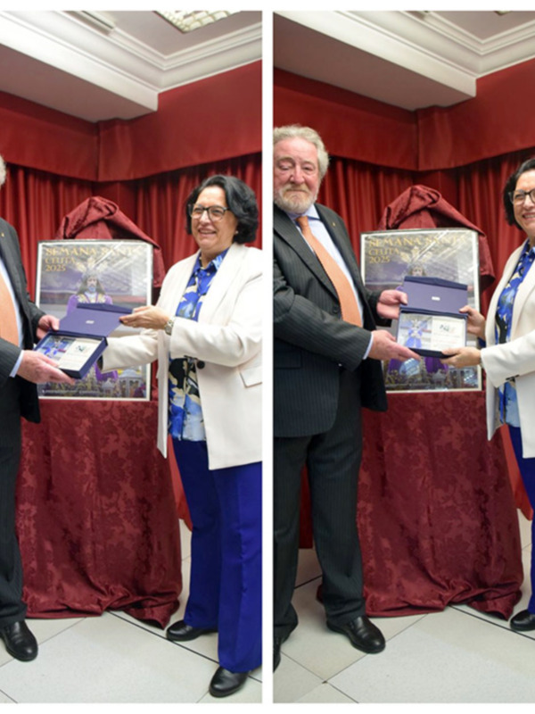 Entrega de premios en la Semana Santa de Ceuta 2025