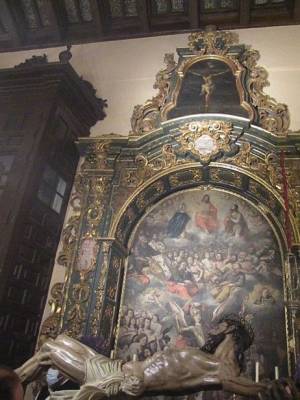  Oración y recogimiento ante el Santísimo Cristo del Buen Fin en el Vía Crucis del próximo viernes en Alcalá del Río