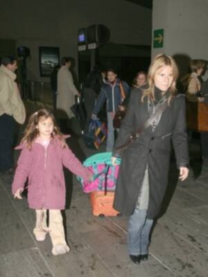 Eugenia Martinez de Irujo y su hija fin de semana en Sevilla