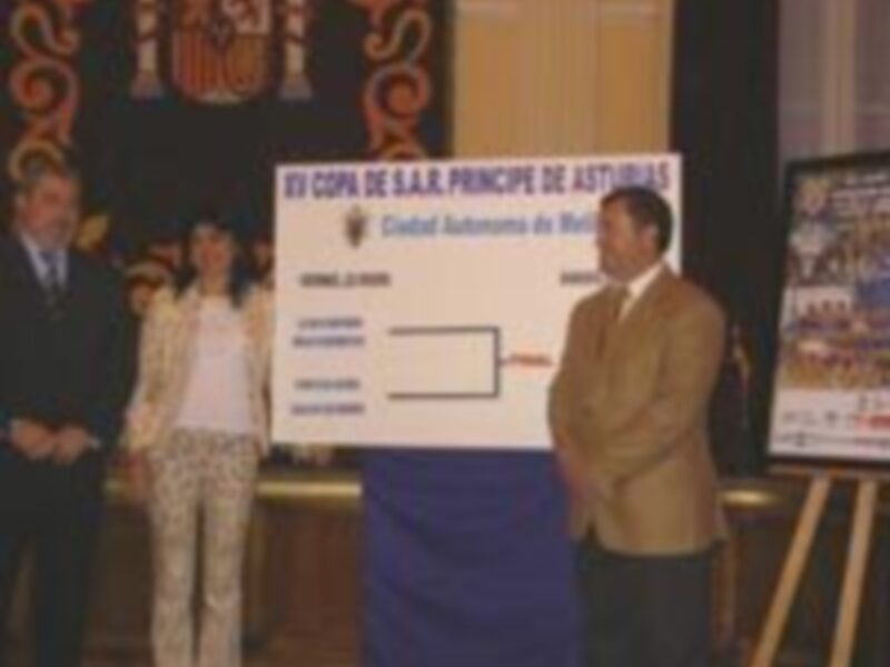 Premio a la Excelencia en Actividades de la Copa S.A. S.A. Príncipe de Asturias, celebrado en el Palacio de Congresos de la Ciudad Autónoma de Asturias.