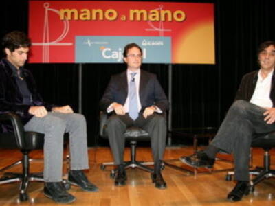 Cayetano Rivera y Agustin Diaz Yanes, mano a mano en Cajasol