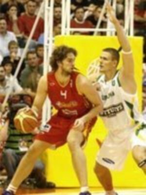 Vea la espectacular canasta del partido España-Lituania (95-75) 
