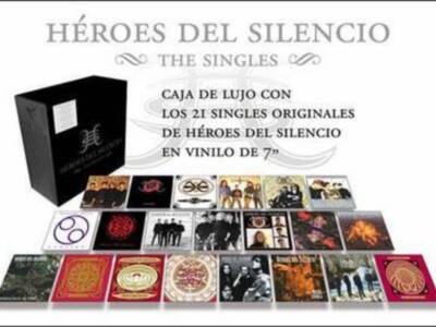 El 16 de octubre, Héroes del Silencio publica una caja con sus 21 singles originales en una edición en vinilo de 7 