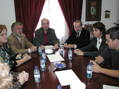 El Presidente de la Diputación visita Gines para conocer de primera mano los proyectos del nuevo Equipo de Gobierno