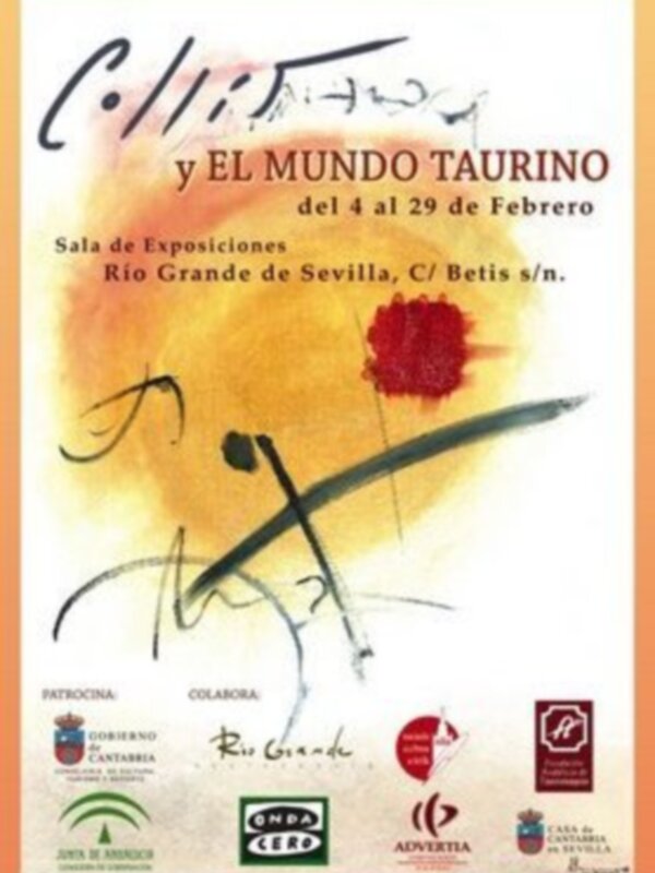 Exposición "El Mundo Taurino" en la Sala de Exposiciones Rio Grande de Sevilla, del 4 al 29 de Febrero.