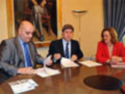Adinut y Diputación de Córdoba firman convenio de colaboración para el desarrollo de la 3eParty 2008 Unicaja