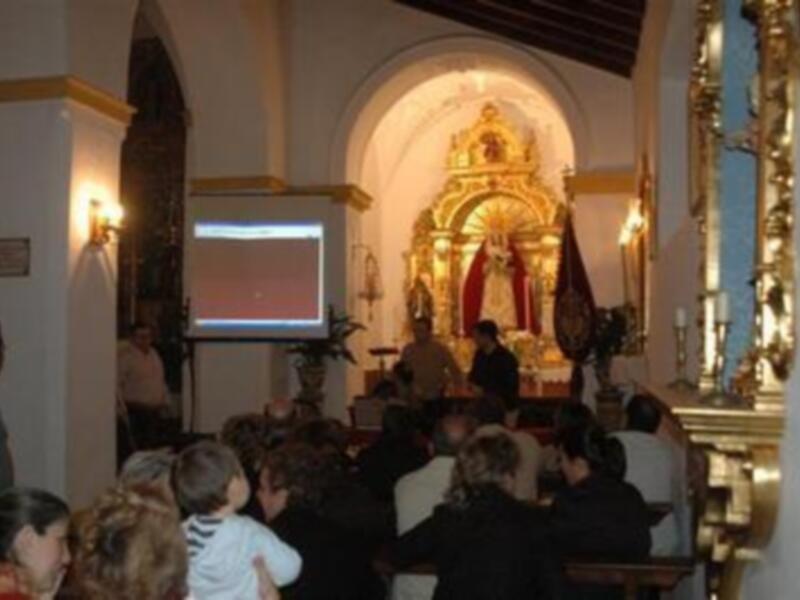 Presentación de la página web de la Hermandad del Rosario de Burguillos.