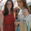 Carolina Herrera y Paloma Cuevas, modelos de elegancia en la Feria