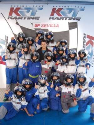 El Distrito Sur de Sevilla, de visita en el Karting Racing Tour