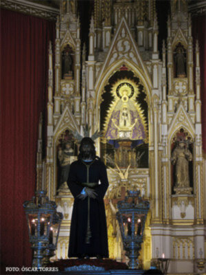 Multitudinario traslado de Nuestro Padre Jesús Cautivo de  Chipiona al Santuario de Regla