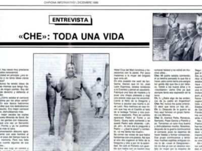 CHIPIONA INFORMATIVO    Che: Toda una vida (*)                                                              