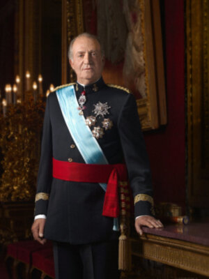 El Rey Hermano Mayor Honorario del Corpus de la Puebla Del Río