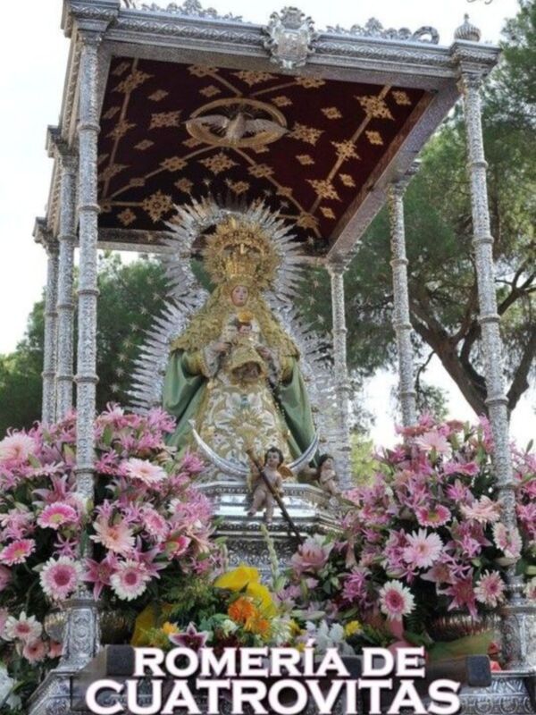 Fiesta religiosa en honor a la Virgen de Cuatrovitas, celebrada el 24 de octubre de 2010.