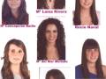 Señoras elegidas para un concurso de belleza.