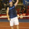Carolina Cerezuela y su hija acompañaron a Carlos Moyá en su despedida en España del tenis 