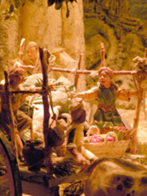 Galería del Belén del Círculo Mercantil de Sevilla