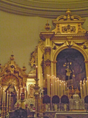 Galería del Quinario del Gran poder en su Basílica de la Plaza de San Lorenzo