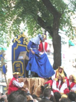 Cabalgata del barrio sevillano de Triana