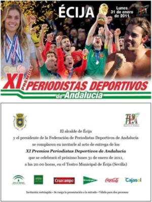 Presentados en Sevilla los XI premios periodistas deportivos de Andalucía
