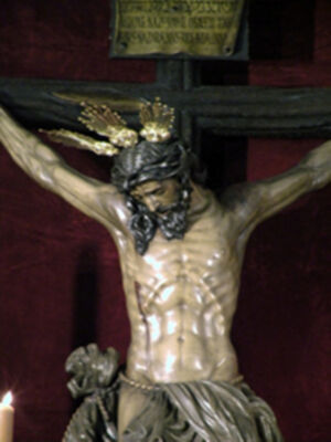 Galería del Altar del Quinario en Honor del Stmo Cristo de la Buena Muerte, de la Hermandad de la Hiniesta