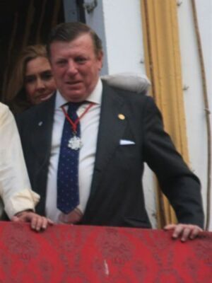 Fran Rivera y César Cadaval con San Gonzalo 