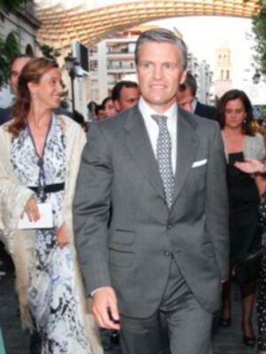 Patricia Rato y Espartaco de nuevo juntos en la boda de Carmen Solís Tello