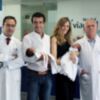 Noelia y Víctor Puerto posan felices con sus mellizos