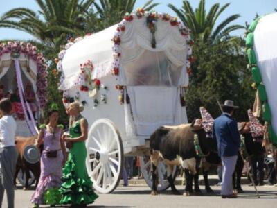 Rocío 2011, Salida de la hermandad de Triana de Sevilla.