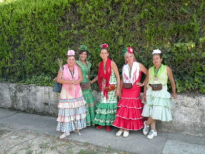 La Hermandad del Rocío de Triana, devuelta por la calle Real de Castilleja
