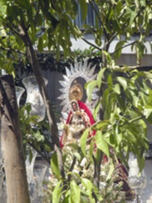 Procesión extraordinaria de la Stma Virgen del Patrocinio Gloriosa