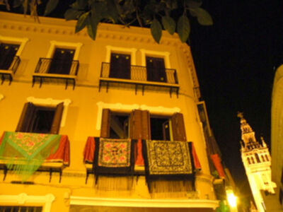 Galería de altares y balcones del Corpus Christi del centro Sevillano