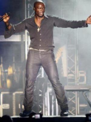 Seal el marido de Heidi Klum, un animal sobre el escenario