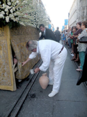 Procesión de la Virgen de los Reyes, Patrona de la archidiócesis de la Capital Hispalense