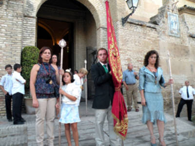 El Corpus de Saltera (Sevilla), procesiona desde el Siglo XVII el 15 de Agosto