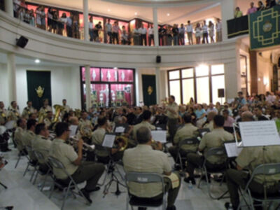 Galería del concierto de la Banda de Música de la Unidad de Apoyo del Cuartel General de la Fuerza Terrestre Soria 9